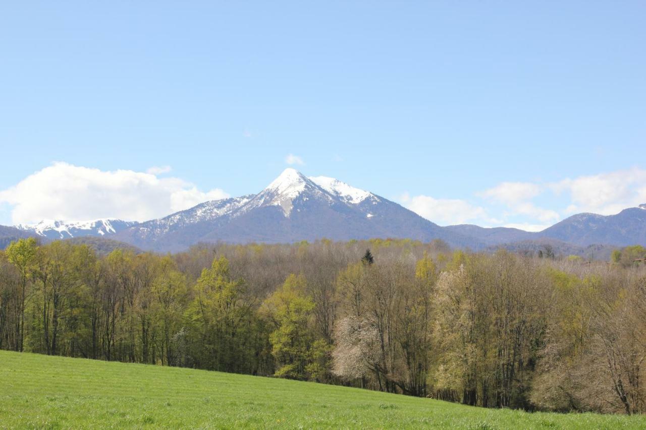 Maison Du Coue Pyrenees Mourtis Gite Pour 2 A 12 Pers Sengouagnet Exteriör bild